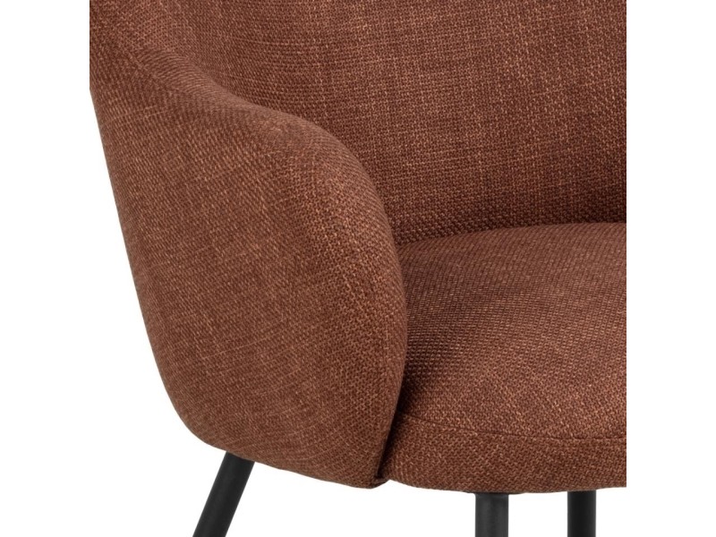 Fotel Spencer terakotowy Basel 44 - ACTONA